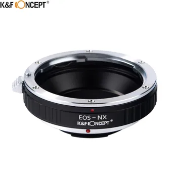 K&F KONCEPT pre EOS-NX Objektív Kamery Adaptér Krúžok vhodný Pre Canon EOS EF Objektív pre Samsung NX Mount Kamery Tela