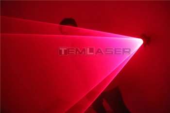 Doprava zadarmo 650nm Červený Laser Víchrica Ručné Laserové Delo Pre Klub Rotačné Lasery Zobraziť Svetlo Pub Party Laser Show