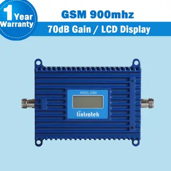 Lintratek LCD Displej 2G GSM 900 Mobilný Telefón Signál Booster MGC/ALC 20dBm 2g gsm Repeater Mobil Booster 70 db Zisk mini S0