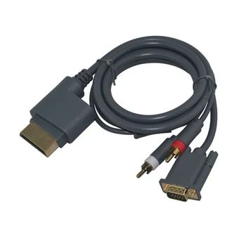HD, VGA, AV Konektor Kábla S Optickými Výstup pre Xbox 360 pre xbox360