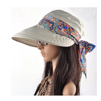 Móda uv slnko klobúk letné slnko čiapky pre ženy slamený klobúk dievčatá pláže organza spp clony proti oslneniu čiapky viacúčelový skladacia floppy klobúk
