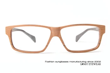 LONSY 2017 Vintage Krátkozrakosť, Okuliare, Rám Optické Okuliare Dizajn Značky Počítač Okuliare Rám Ženy Muži oculos De Grau TA251005