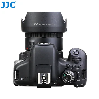 JJC Kvet Tvar Bajonet Objektívu Kapucňou pre Canon EF 50mm f/1.8 STM Objektív nahrádza ES-68