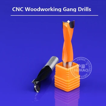 1pc 10 mm SHK CNC odbočte vpravo nudné otvor bitov série Gang vrtáky do dreva Karbidu tesárstvo dilling