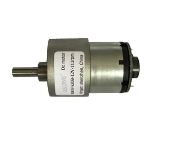 JGB37-520B S encoder Gear motor DC gear motor Encoder rýchlosť, s encoder A/B fáza výstupu malé hluku 12V 111rpm alebo iné