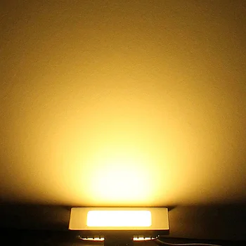 Stmievateľné LED Stropné Panel Svetlo 4W/6W/9W/12W/15W/25W Zapustené LED Downlight s vodičom