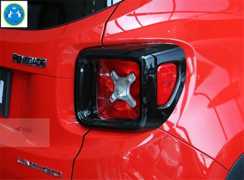 3 Farby Pre Výber ! Pre Jeep Renegade 2016 2017 2018 ABS Kvalitné Zadné Ostrohové batožinového priestoru Svetlo Lampy Kryt Trim 2 Ks / Sada