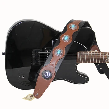 Vysoko kvalitné gitarové popruh / Blue Diamond gitara popruh na gitaru pás Šírka 6.5 cm Značky popruh