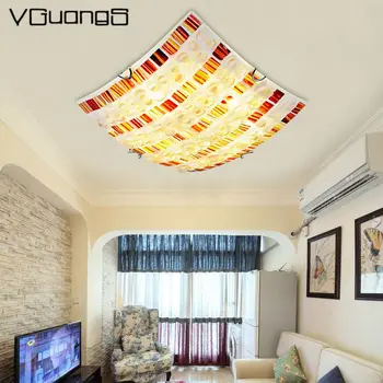 Moderné shell námestie led stropné lampy, obývacia izba, spálňa decor lampa 220v y1003