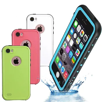 Pôvodný Pre iphone SE Vodotesné puzdro Život Vody Dôkaz Potápanie Ochrana puzdro pre iPhone 5 5s 4.0 inch Kryt s Odtlačkov prstov
