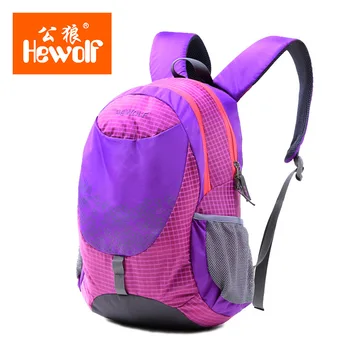 Hewolf Vonkajšie lezenie tábor detí, športové package cestovný batoh strednej školy študent mužské a ženské rameno bag18L