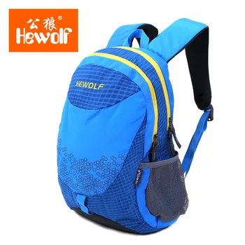 Hewolf Vonkajšie lezenie tábor detí, športové package cestovný batoh strednej školy študent mužské a ženské rameno bag18L