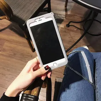 Hongmeng Najnovšie Luxusné Módne dámske peňaženky, Mäkké Silikónové Telefón puzdro Pre iPhone 6 6S Plus 7 8 plus S dlhým Reťazcom