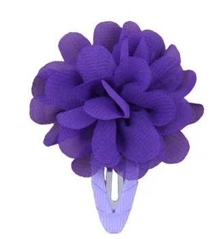Kvet:5 cm klip:4,5 cm vysoko kvalitné šifón kvet klip 5 kusov, HOBBY ručné materiálov, svadobný darček zábal,5Y48184