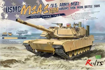 RealTS Meng Model 1/35 TS-032 USMC MBT M1A1 Abrams CIEĽ