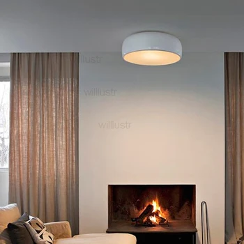 Willlustr Hliníkové stropné svietidlo dizajn osvetlenie jedáleň obývacia izba, spálňa hotel bar svetlo pan 35 cm 48 cm 60 cm biela čierna