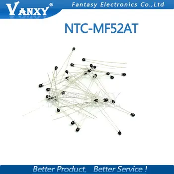 500pcs MF52AT MF52 B 3950 NTC Thermistor Tepelný Odpor 5% 1K 2K 3 K 4.7 K 5K 10 K 20 K 47K 50K 100K