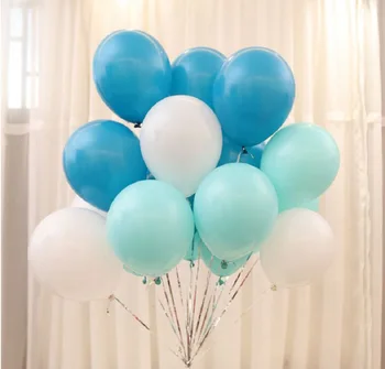 20pcs/veľa 2.2 g 10 inch Latexové balóny zahustiť tiffany modrá ružové svadobné party dekorácie vzduchu globos narodeninovej party dodávky hračky