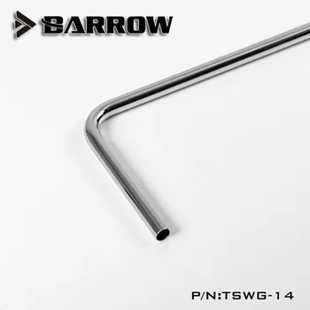 Barrow 14 MM Pre-ohnuté Koleno Rúrky 90-stupeň Meď chróm-á Kovové Potrubia Single / Double 90 stupňov TDWG-14 TSWG-14