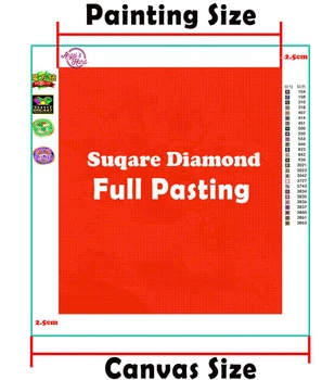 Vyšívanie Remesiel macko Obchod 5D DIY Diamond Maľovanie Cross Stitch rubikova Kocka Diamantová Vŕtačka námestie Plné diamond Výšivky