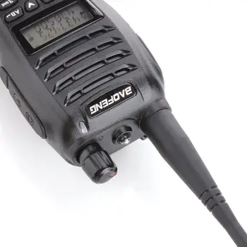 Baofeng UV-B6 Walkie Talkie 5W 99CH UHF+HF a VHF Vysielač Ham Rádio Šikovný Lov Rádio Prijímač S Headfone