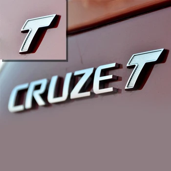 Podiel Turbo Boost Chvost T logo T Nálepky prípade Pre Chevrolet Cruze Malibu sedan hatchback Encore Regal príslušenstvo Auto Styling