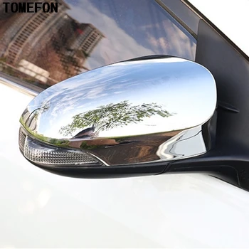 Pre Toyota Corolla Altis E170 ABS Chrome Bočné Spätné Zrkadlo Výbava Krídlo Blatník Kryt Výbava 2ks