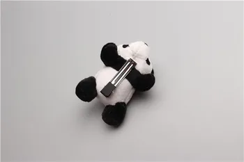 Boutique 10pcs Módne Roztomilé Plyšové Panda Dievčatá sponky do vlasov Pevné Kawaii Chlpov Klipy Headware Príslušenstvo