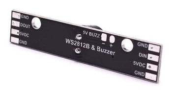 WS2812B LED & 5V Bzučiak 6 RGB Čipy LED Indikátor pre NAZE32 Skyline32 SP Racing F3