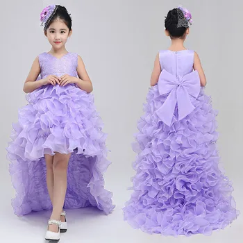 Vianočné oblečenie Princezná Kvet tutu šaty Detí dievča šaty Pre Svadobné teenager Strany Prom Šaty