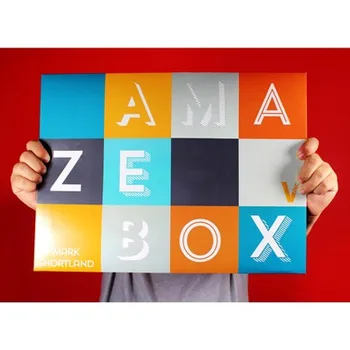 AmazeBox od Mark Shortland (Trik+online instruction) - Magický trik,zblízka,Stage,karty magia,ilúzie,elementary meditation,zábavné