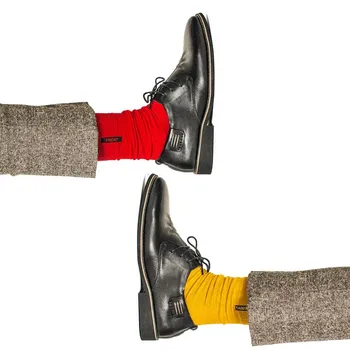 [COSPLACOOL]Britský Štýl Farebné Výšivky Týždeň Šťastný Ponožky Mužov Business Meias Priedušné Absorpčné Gentleman Calcetines
