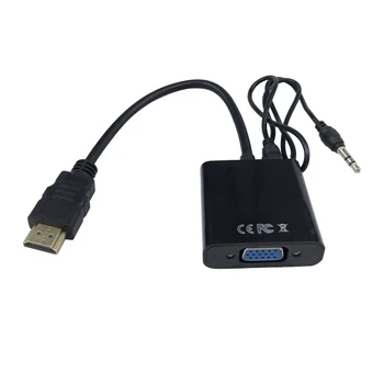 HDMI / VGA, Audio Kábel Raspberry Pi 3 HDMI Konvertor VGA Adaptér, Kábel Podpora HDTV 1080P Displayer pre PC