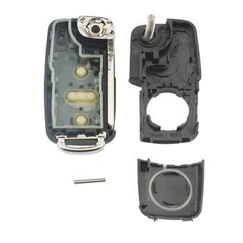 Black 3 Tlačidlá Smart Remote Náhradný Kľúč Č. obvodu s Indikátorom Lampa pre Volkswagen B5 / Passat