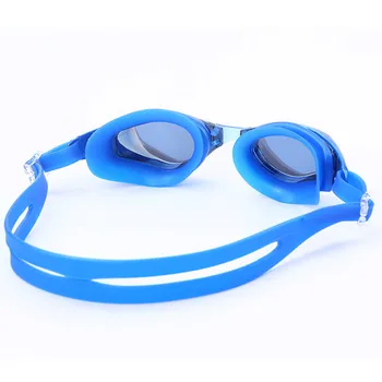 Plávať Silikónový Anti-fog Potiahnuté Vody diopter Plávanie Okuliare okuliare, masku pre Dospelých Predpis Optické Krátkozrakosť, Plávanie Okuliare
