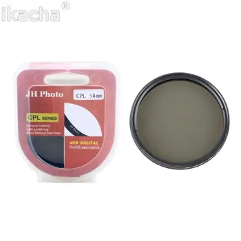 Objektív Filter 40.5 mm, Ultra Slim CPL Filter Kruhové Polarizačné Polarizer Pre Olympus Pre Nikon Pre Canon Pre Pentax