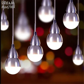 Moderné závesné LED osvetľovacie 3W led drôt prívesok stropné svietidlo mini schodisko visí lampa loft obchod bar čaká železničnej lampa