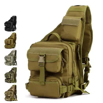 Veľké prsia jeden taška cez rameno Travel batoh high grade Laptop taška multi-funkčné mužskej hrudi taška kamufláž wearproof