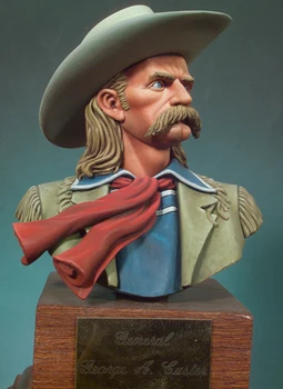 Resinových 1/10 George Armstrong Custer poprsie nemusia zahŕňať základnej Živice Model HOBBY HRAČKY