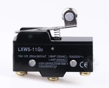 Inching prepínač LXW5-11G2 výlet prepínač limitný spínač otvoriť a zavrieť samostatne reset