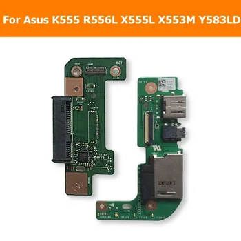 USB dátum poplatok dock flex kábel Pre Asus K555 R556L X555L X553M Y583LD USB&Pevného Disku konektor PCB flex kábel usb + jack port rada