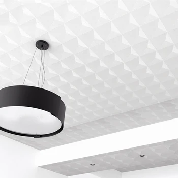Moderný Jednoduchý 3D Stereo Geometrické Biele Tapety na Steny, Spálne, Obývacia Izba, Stropný Domova PVC Nepremokavé Wall Paper Roll