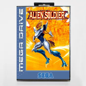 Cudzie vojak 16 bit SEGA MD Hra Karty S Retail Box Pre Sega Mega Drive Pre Genesis