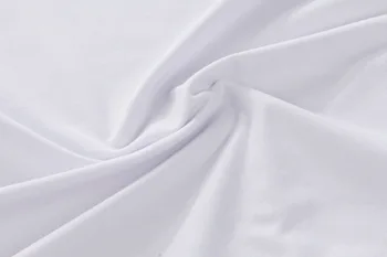Nové Pánske White Príčinné Base T Shirt Plain White Č Tlač Modálne Top Tees T-Shirt Pre Mužov