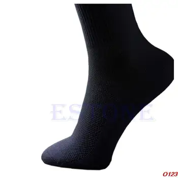 10 Párov/veľa Veľa Muž bežné čierna/sivá/biela Útulné Bavlnené Ponožky
