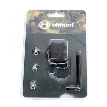 Ohhunt Mini Nastaviteľné Kompaktný Taktické Red Dot Laserový Zameriavač Rozsah vhodné Pre Pištoľ Pištoľ S Železničnej Mount 20 mm
