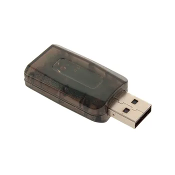 Kvalitný USB 2.0 Audio Headset Mikrofón Jack Converter Adaptér