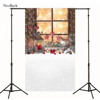 NeoBack Nové 5X7ft detské Vianočné darčeky pozadie Digitálne Tlačené vinyl krb fotografie pozadí photo studio P1180