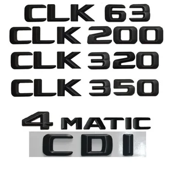 Čierny Kufor Počet Listov Odznak Znak Emblémy pre Mercedes Benz CLK55 CLK63 CLK200 CLS320 CLK230 CLK350 CLK400 4MATIC CDI AMG