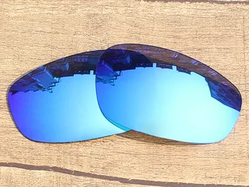 Ice Blue Zrkadlo Polarizované Náhradné Šošovky Pre Split Bunda slnečné Okuliare, Rám UVA & UVB Ochrany